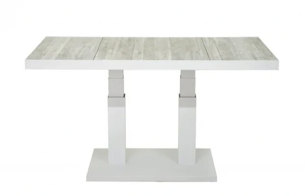 Mayfair Cruz 5pc Outdoor Dining Set - White - Image 7