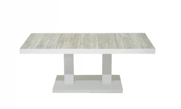 Mayfair Cruz 5pc Outdoor Dining Set - White - Image 8