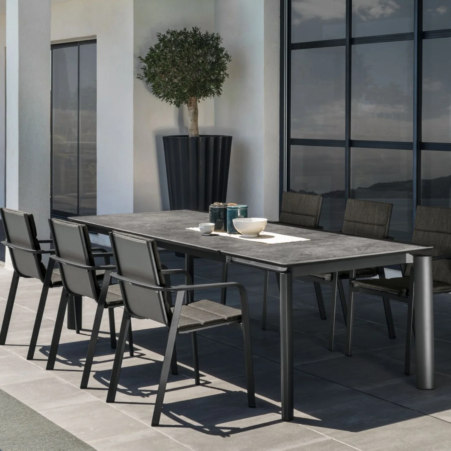Milo classic ceramic Extension Table (200-260-320) - Image 4